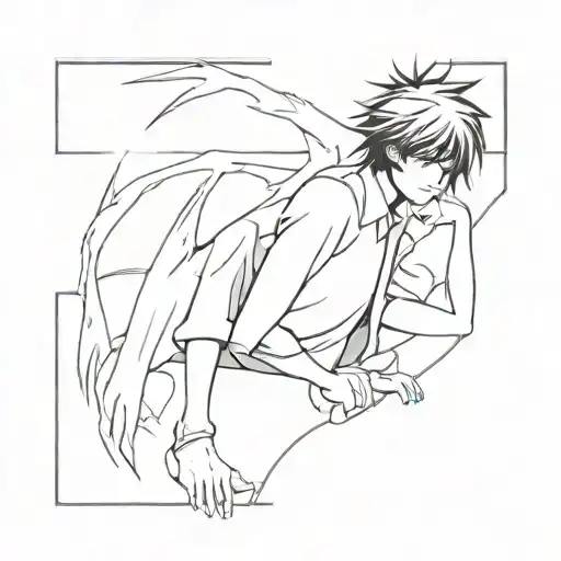 L death note   tattoo design idea