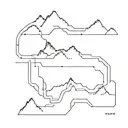 route tattoo design idea