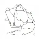 route tattoo design idea