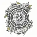 Fenerbahce tattoo design idea