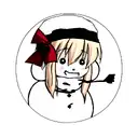 trap snowman tattoo design idea