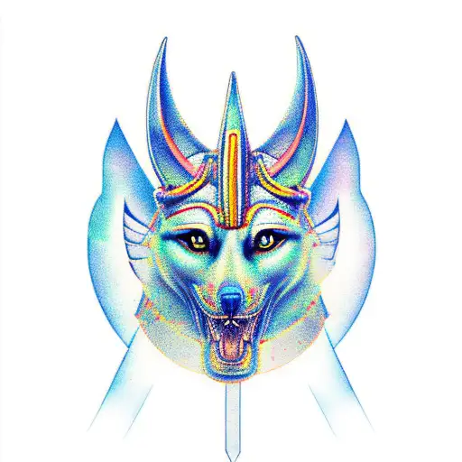 Anubis tattoo design idea