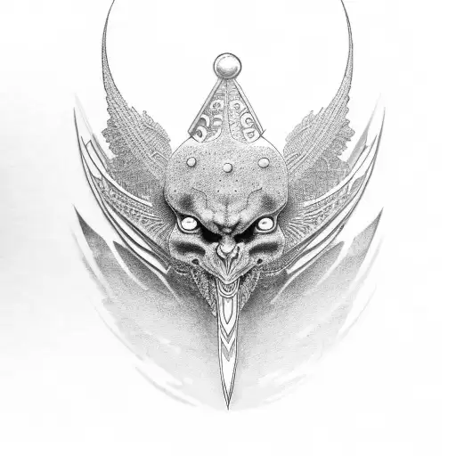 Ankh Symbol tattoo design idea