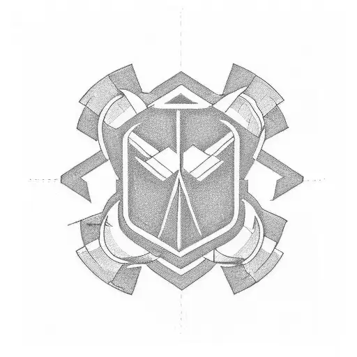 Design a tattoo of all area access badge tattoo design idea