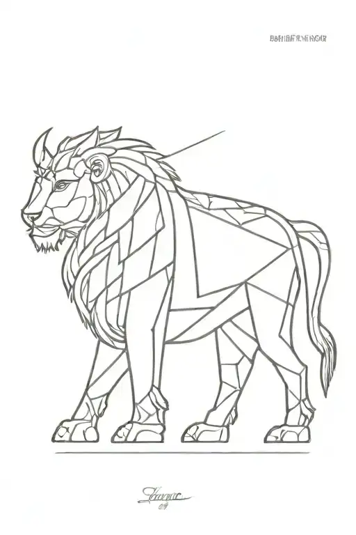 Lamassu tattoo design idea
