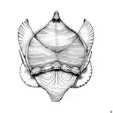scallop shell  tattoo design idea