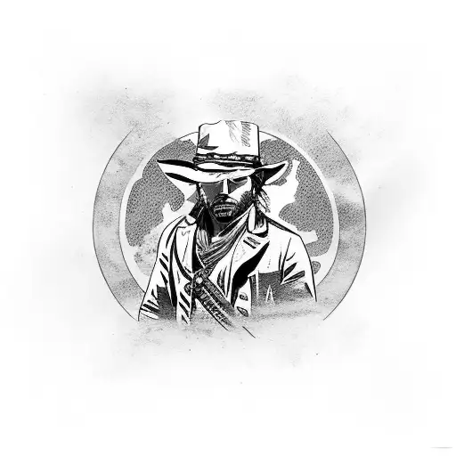RED DEAD REDEMPTION tattoo design idea