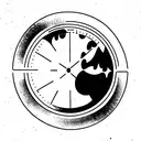 latitude and Longitude coordinates  tattoo design idea