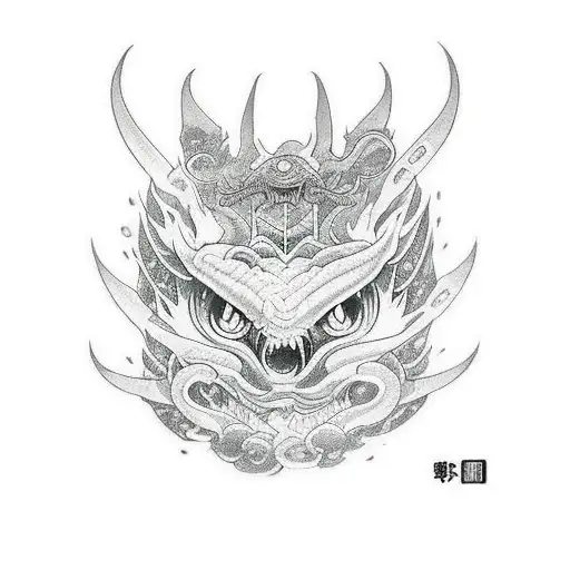 draco tokyo revengers  tattoo design idea