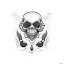 mafia tattoo design idea