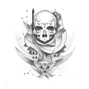 mafia tattoo design idea