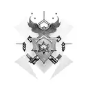 Professional Modern Soldier tattoo design idea