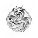 Dragon from httyd tattoo design idea