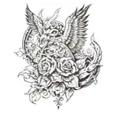 Slavic mythology tattoo design idea