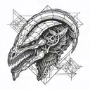 Xenomorph Evolution tattoo design idea