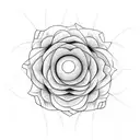 microrealism thin lines tattoo design idea