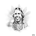 jimmy buffett tribute tattoo design idea