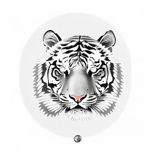 tiger eye, chess pieces tattoo design idea