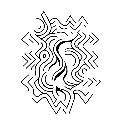 snowboarding  tattoo design idea