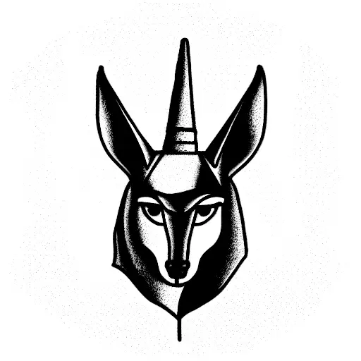 Premium Vector | Tattoo and t shirt design black and white hand drawn anubis  engraving ornament