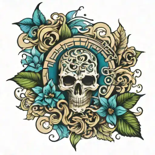 NF tattoo design idea