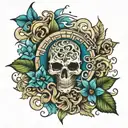 NF tattoo design idea