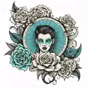 NF tattoo design idea