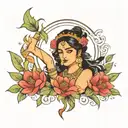 sushma tattoo design idea