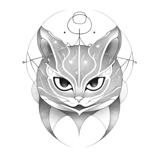 Mew tattoo design idea