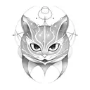 Mew tattoo design idea