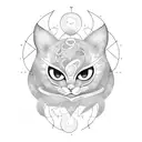 Mew tattoo design idea