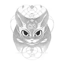 Mew tattoo design idea