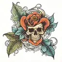 W E M tattoo design idea