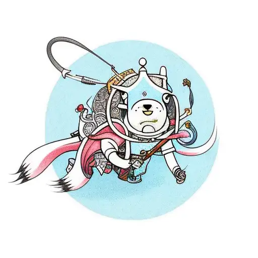 adventure time tattoo design idea