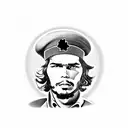 che Guevara's cap tattoo design idea