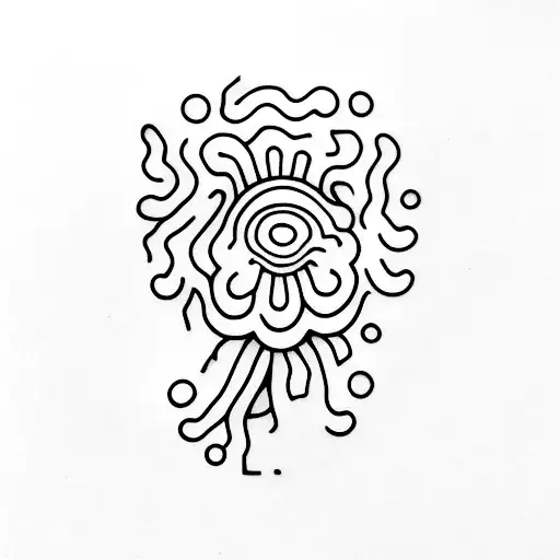 oyster with a pearl tattoo design idea