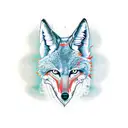 coyote tail tattoo design idea