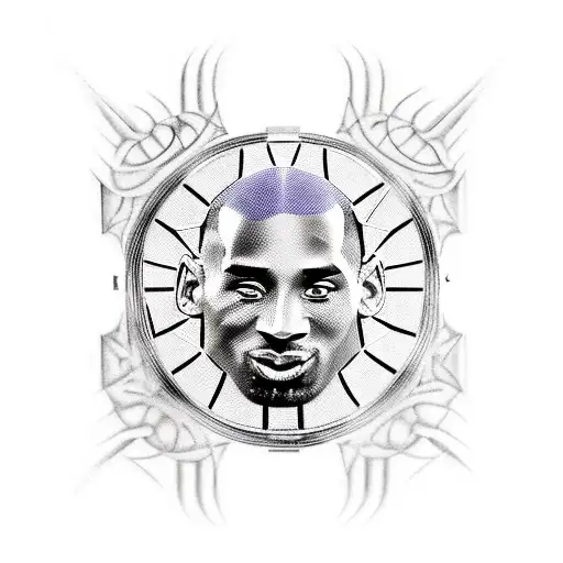 Kobe Bryant, Michael Jordan, Dennis Rodman, Allen Iverson, Shaquille O'Neal, LeBron James tattoo design idea