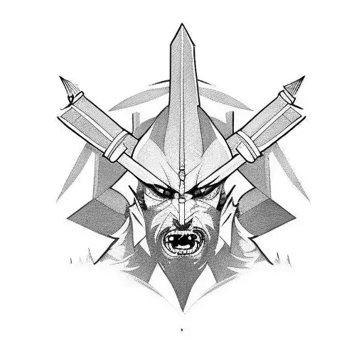 The Witcher tattoo design idea