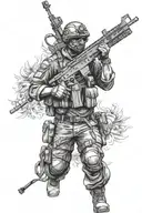 Russian Special Forces tattoo design idea