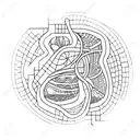 pathway tattoo design idea