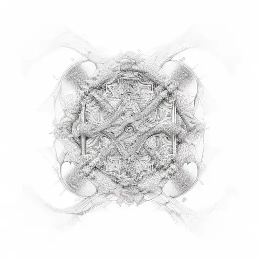 An intricate fractal design incorporating elements of the client's favorite hobbies or interests tattoo design idea