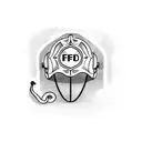 Firefighter's helmet with a banner that reads 'Truth and Honor' tattoo design idea