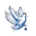 Dove tattoo design idea