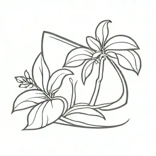 oasis small tattoo design idea