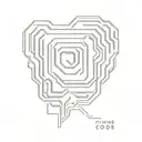 QR code tattoo design idea