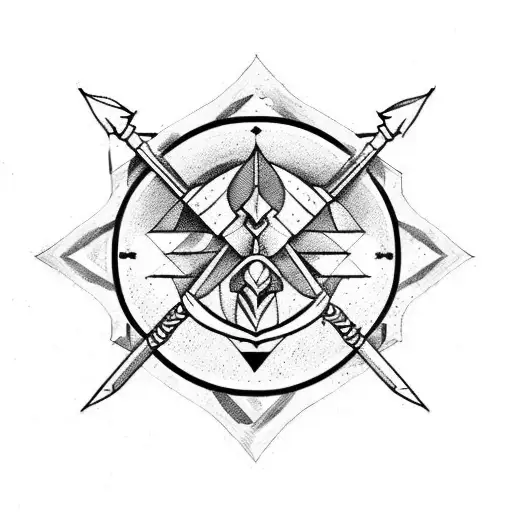 Trikvetr Knot Circle Power Three Viking Symbol Tribal Tattoo Trinity Stock  Vector by ©seregasss435 257710740