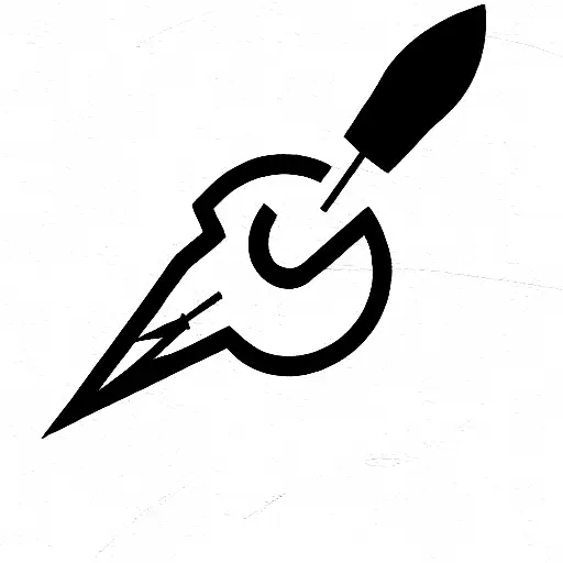 Sagittarius with power symbol tattoo design idea