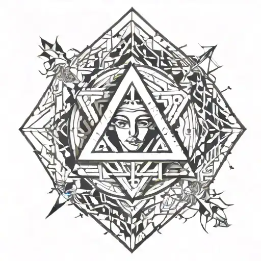 me and my truth we sit in silence  tattoo design idea