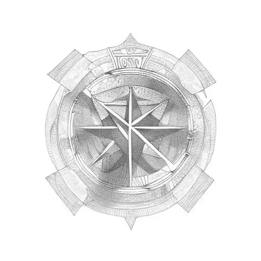 wheels of justice turn slow tattoo design idea